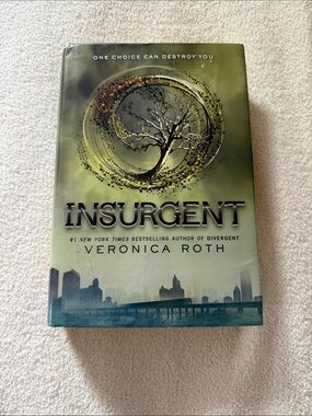 Insurgent by Veronica Roth- Green Hardcover Novel